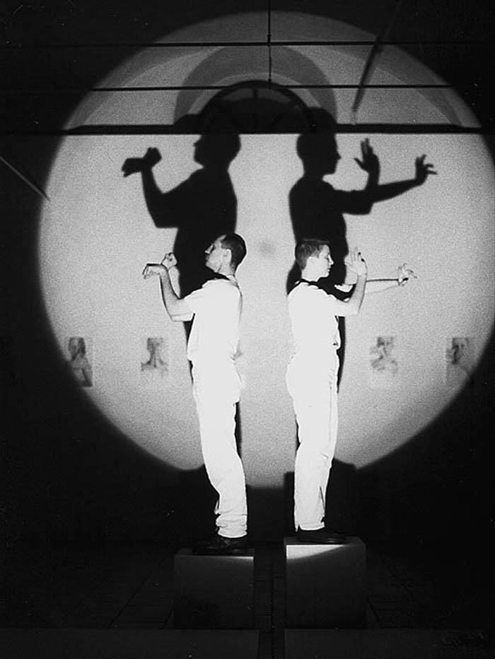 Performance `Nachdenken´ 2000